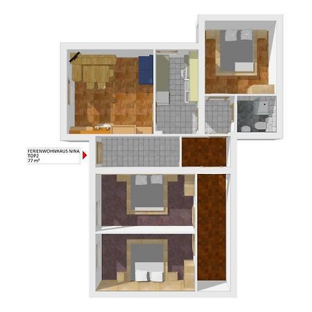 Apartamento Haus Nina Gerlosberg Exterior foto
