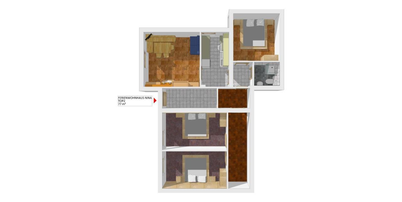 Apartamento Haus Nina Gerlosberg Exterior foto